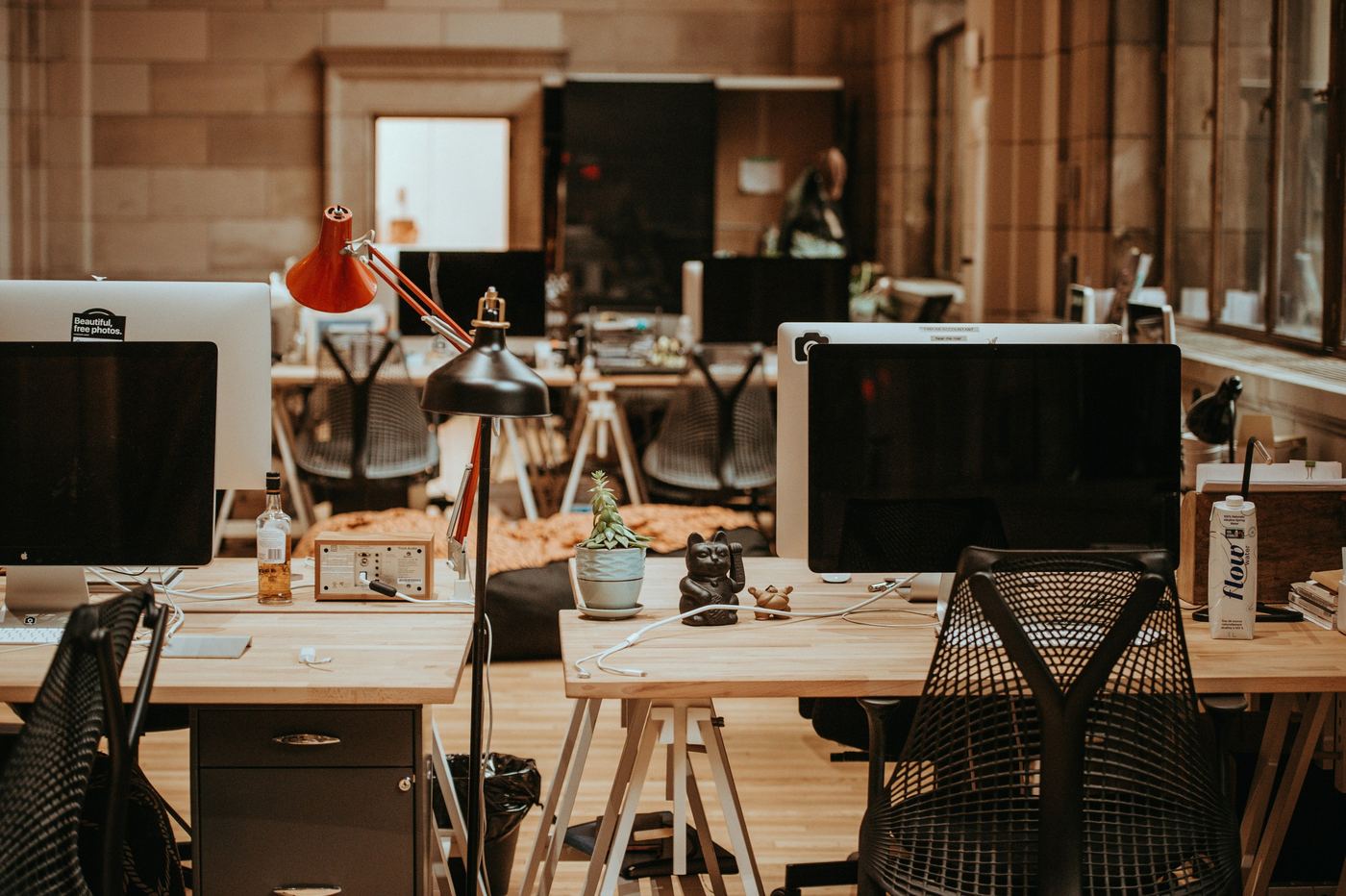 Arbeitsplätze im Kölner Büro